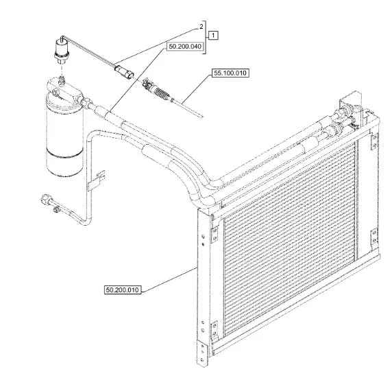 48068017 - Датчик давления