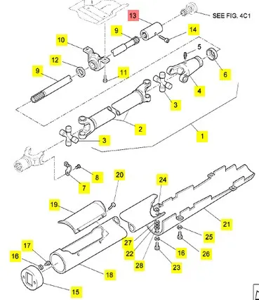 9843997 - Втулка карданного вала