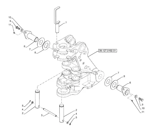 BU2720160 - палец